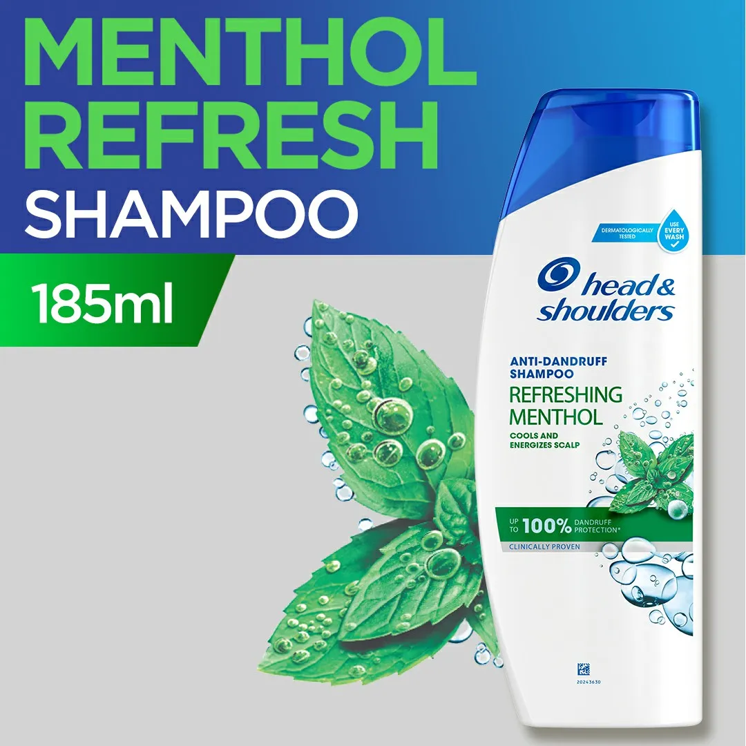 HEAD&SHOULDERS MENTHOL 185ML SHAMPOO